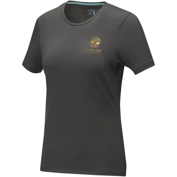 Balfour short sleeve women's GOTS organic t-shirt - Elevate NXT Storm grey