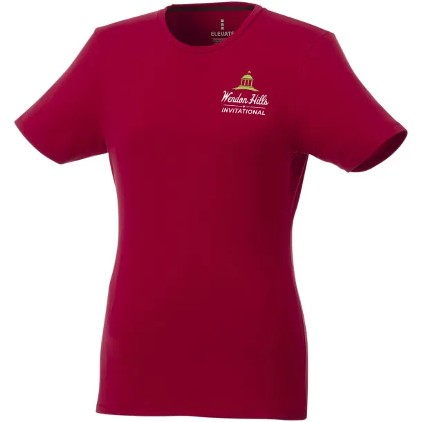 Balfour short sleeve women's GOTS organic t-shirt - Elevate NXT Red