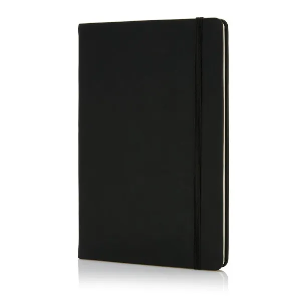  Deluxe hardcover PU A5 notebook - XD Collection Black 