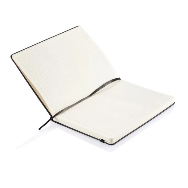  Deluxe hardcover PU A5 notebook - XD Collection Black 