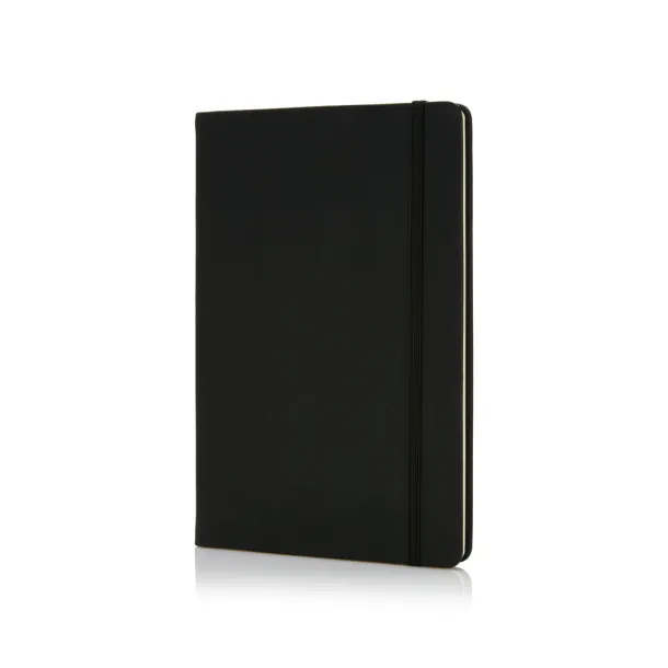  Deluxe hardcover PU A5 notebook - XD Collection Black 