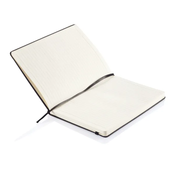  Deluxe hardcover PU A5 notebook - XD Collection Black 