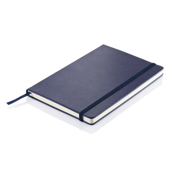  Deluxe hardcover PU A5 notebook - XD Collection navy