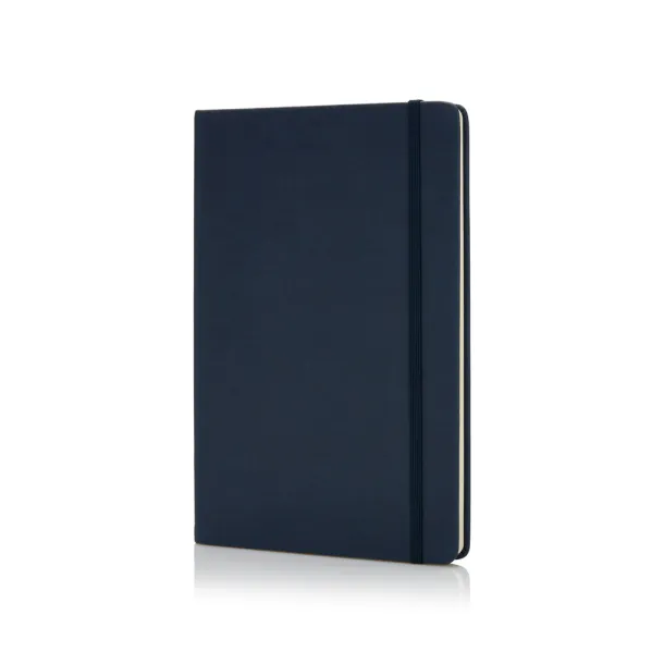 Deluxe hardcover PU A5 notebook - XD Collection navy
