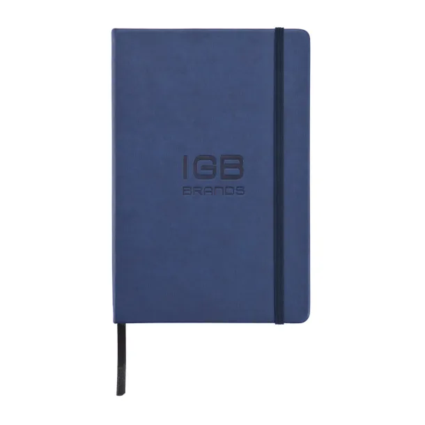  Deluxe hardcover PU A5 notebook - XD Collection navy