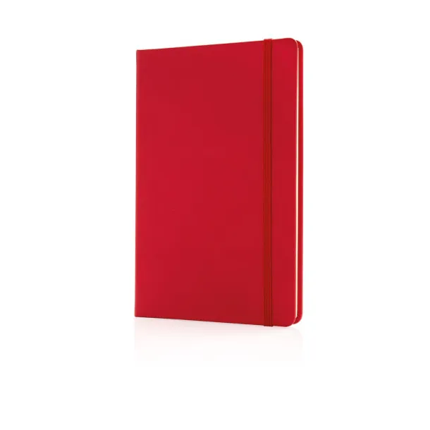  Deluxe hardcover PU A5 notebook - XD Collection Red