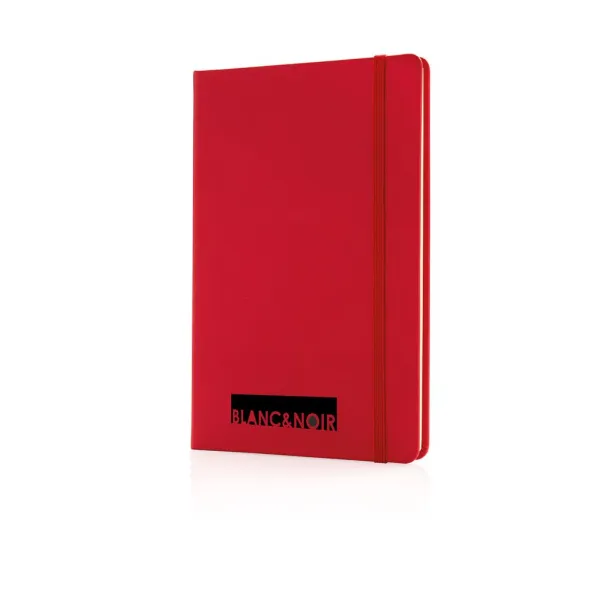  Deluxe hardcover PU A5 notebook - XD Collection Red