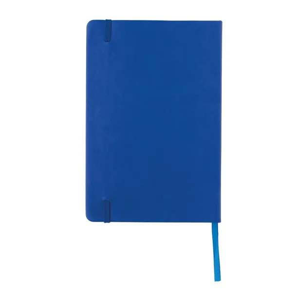  Deluxe hardcover PU A5 notebook - XD Collection Blue