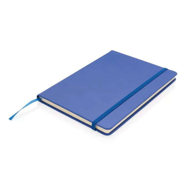  Deluxe hardcover PU A5 notebook - XD Collection Blue