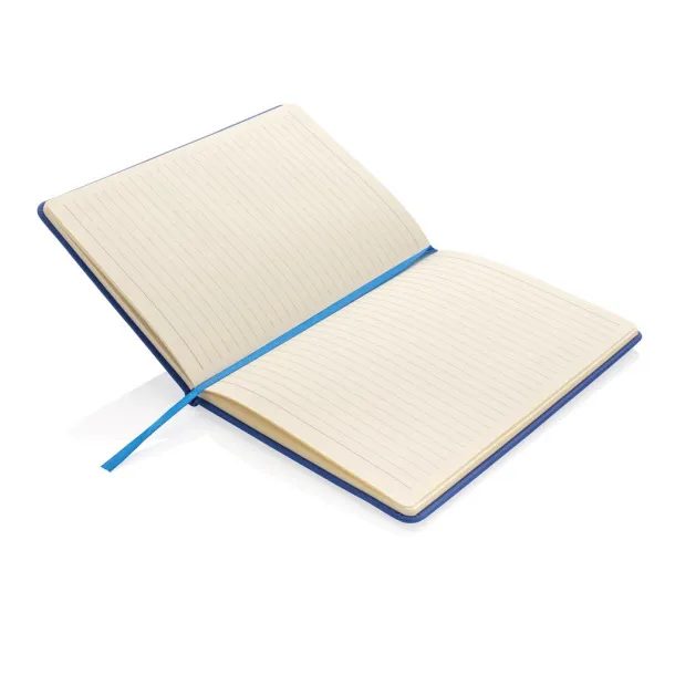  Deluxe hardcover PU A5 notebook - XD Collection Blue