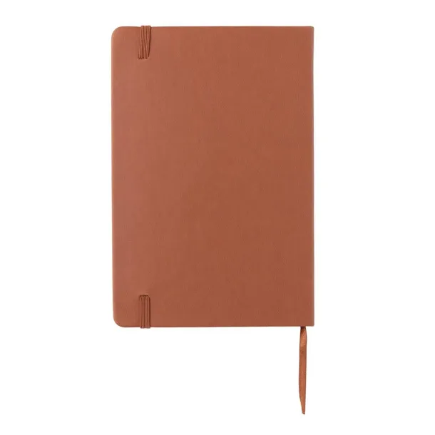  Deluxe hardcover PU A5 notebook - XD Collection Brown