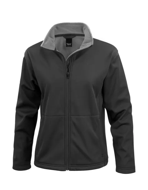  Ladies' Core Softshell Jacket - Result Core Black