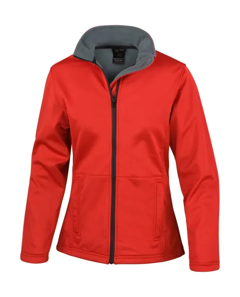  Ladies' Core Softshell Jacket - Result Core Crvena