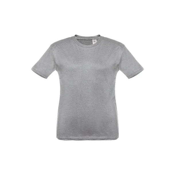 QUITO dječja majica kratkih rukava Heather light grey