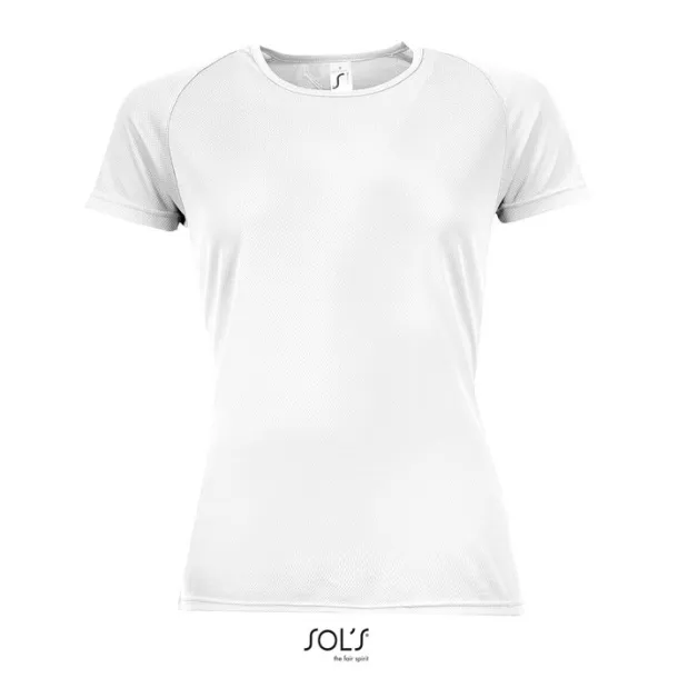 SPORTY WOMEN TSHIRT-140g White