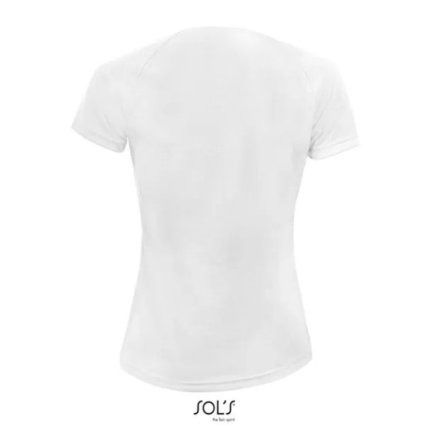 SPORTY WOMEN TSHIRT-140g White