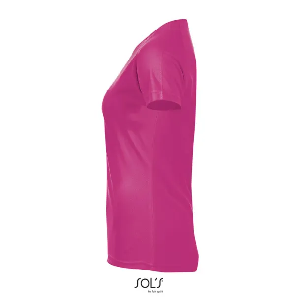 SPORTY WOMEN majica kratkih rukava - 140g neon pink 2