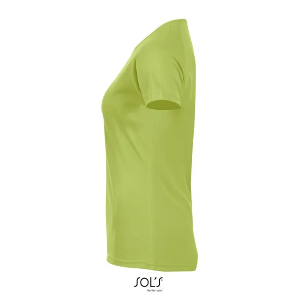 SPORTY WOMEN TSHIRT-140g Apple Green