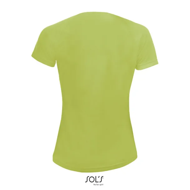 SPORTY WOMEN TSHIRT-140g Apple Green