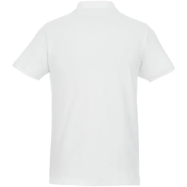 Beryl short sleeve men's GOTS organic GRS recycled polo - Elevate NXT White