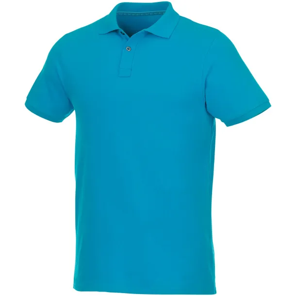 Beryl short sleeve men's GOTS organic GRS recycled polo - Elevate NXT NXT blue