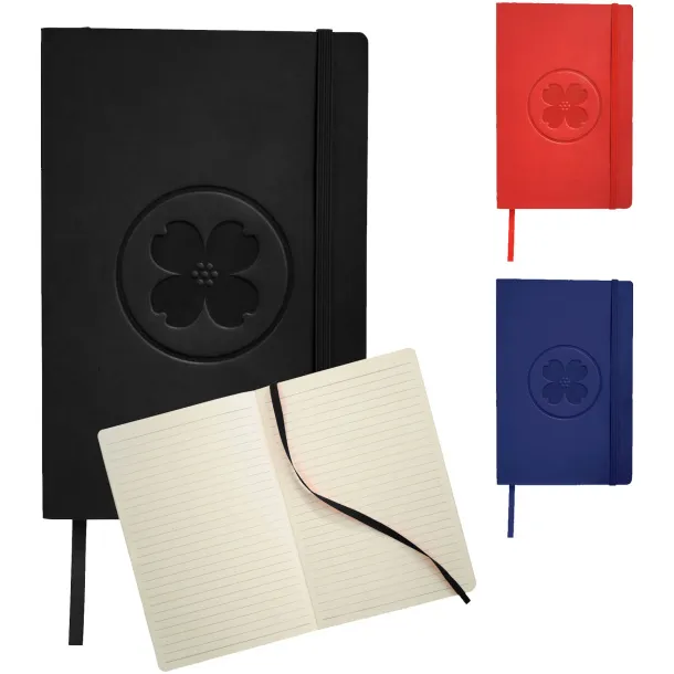 Classic A5 soft cover notebook - JournalBooks Crna