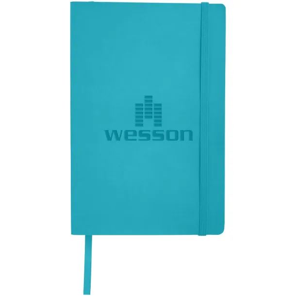 Classic A5 soft cover notebook - JournalBooks Light blue