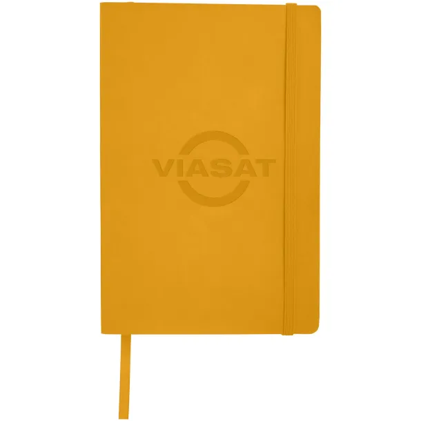 Classic A5 soft cover notebook - JournalBooks Yellow