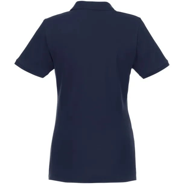 Beryl short sleeve women's GOTS organic GRS recycled polo - Elevate NXT Navy Blue