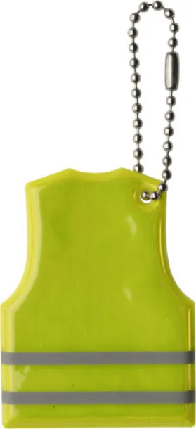 Cecily PVC key holder  yellow