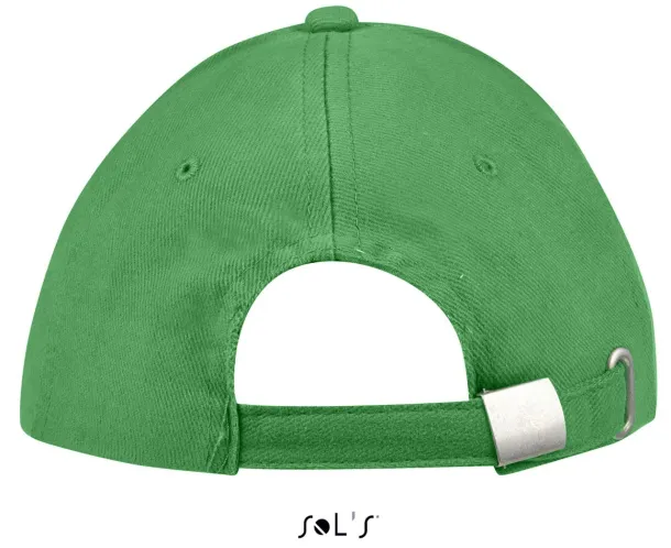 SOL'S BUFFALO SIX PANEL CAP - SOL'S Kelly Green White