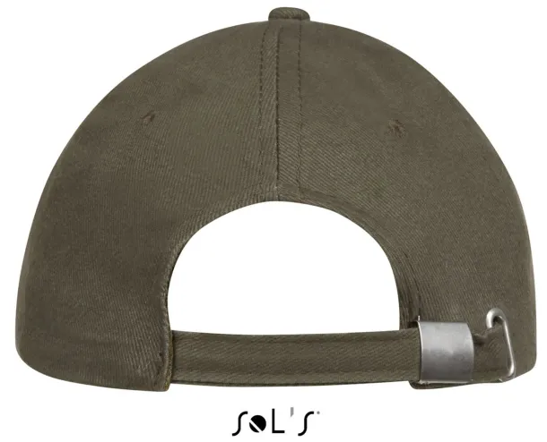 SOL'S BUFFALO SIX PANEL CAP - SOL'S Army Beige