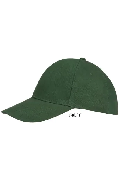 SOL'S BUFFALO SIX PANEL CAP - SOL'S Bottle Green