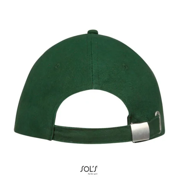 SOL'S BUFFALO SIX PANEL CAP - SOL'S Bottle Green