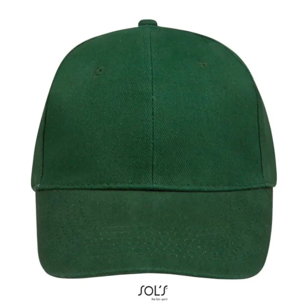 SOL'S BUFFALO SIX PANEL CAP - SOL'S Bottle Green