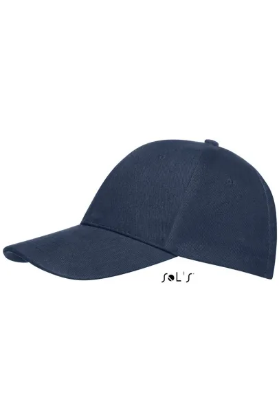 SOL'S BUFFALO SIX PANEL CAP - SOL'S French Navy