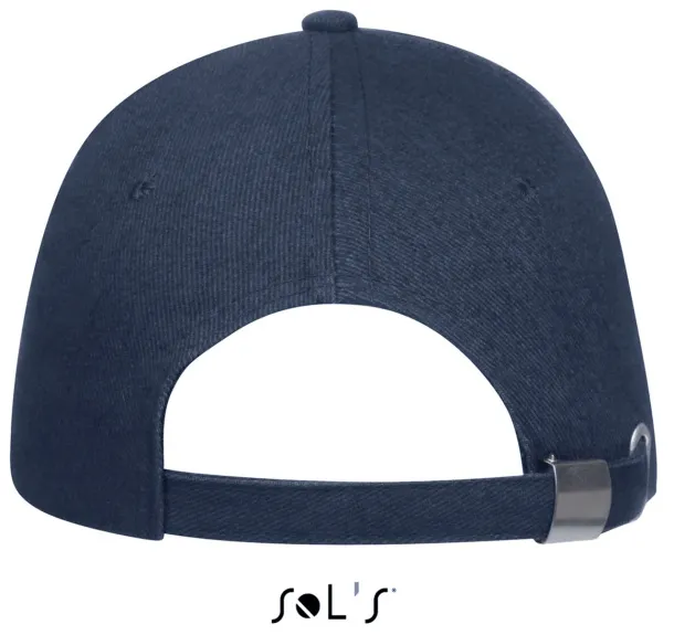 SOL'S BUFFALO SIX PANEL CAP - SOL'S French Navy