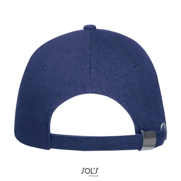 SOL'S BUFFALO SIX PANEL CAP - SOL'S French Navy