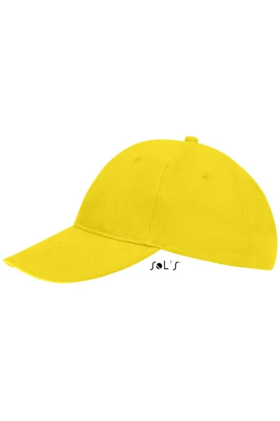 SOL'S BUFFALO SIX PANEL CAP - SOL'S Gold