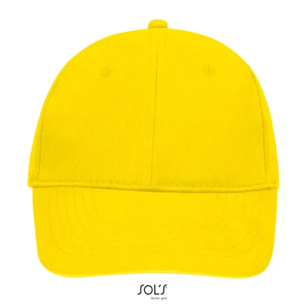 SOL'S BUFFALO SIX PANEL CAP - SOL'S Gold