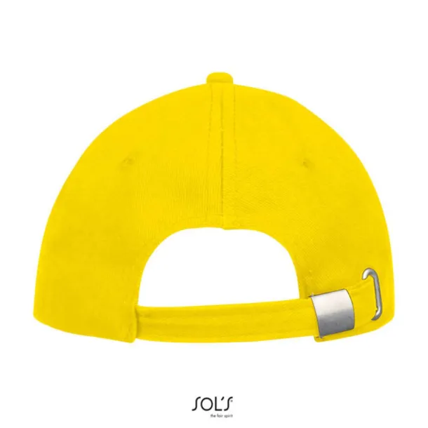 SOL'S BUFFALO SIX PANEL CAP - SOL'S Gold