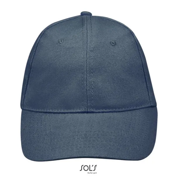 SOL'S BUFFALO SIX PANEL CAP - SOL'S Denim