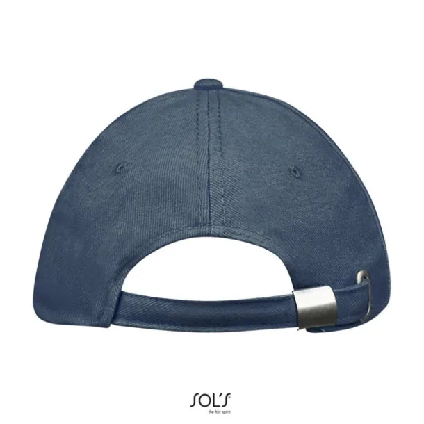 SOL'S BUFFALO SIX PANEL CAP - SOL'S Denim