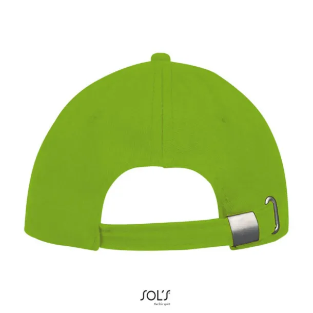 SOL'S BUFFALO SIX PANEL CAP - SOL'S Lime