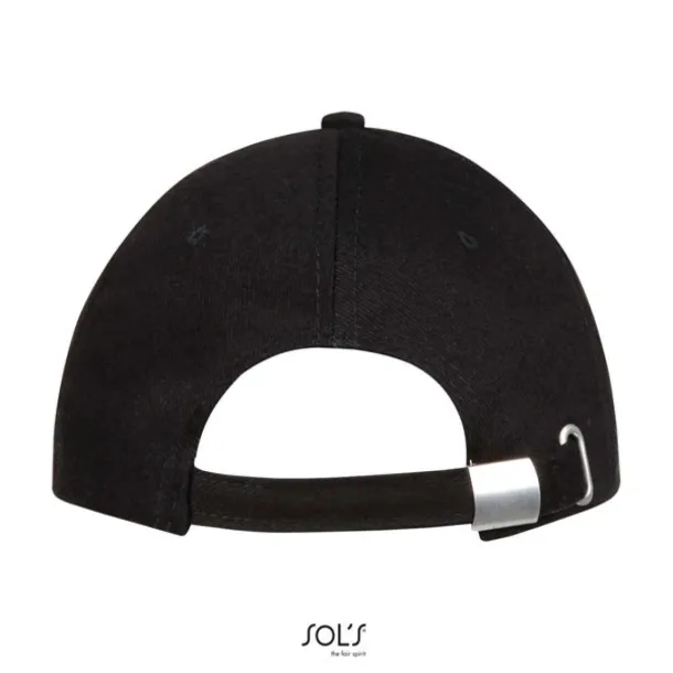 SOL'S BUFFALO SIX PANEL CAP - SOL'S Black Gold