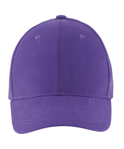 SOL'S BUFFALO SIX PANEL CAP - SOL'S Dark purple