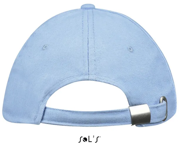 SOL'S BUFFALO SIX PANEL CAP - SOL'S Sky blue