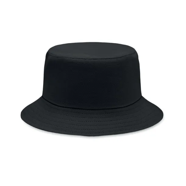 MONTI Brushed 260gr/m² cotton sunhat Black