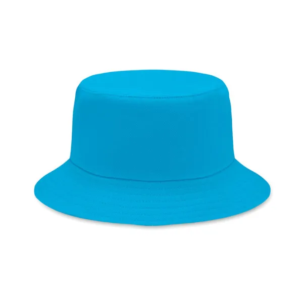 MONTI Brushed 260gr/m² cotton sunhat Turquoise