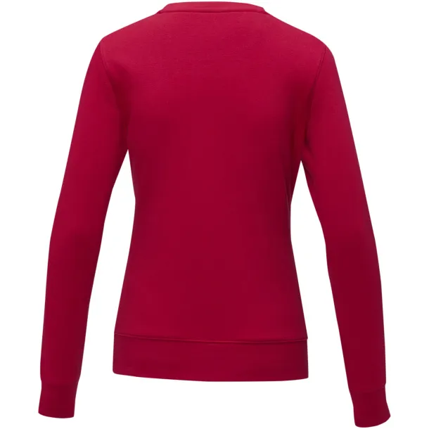 Zenon women’s crewneck sweater - Elevate Essentials Red